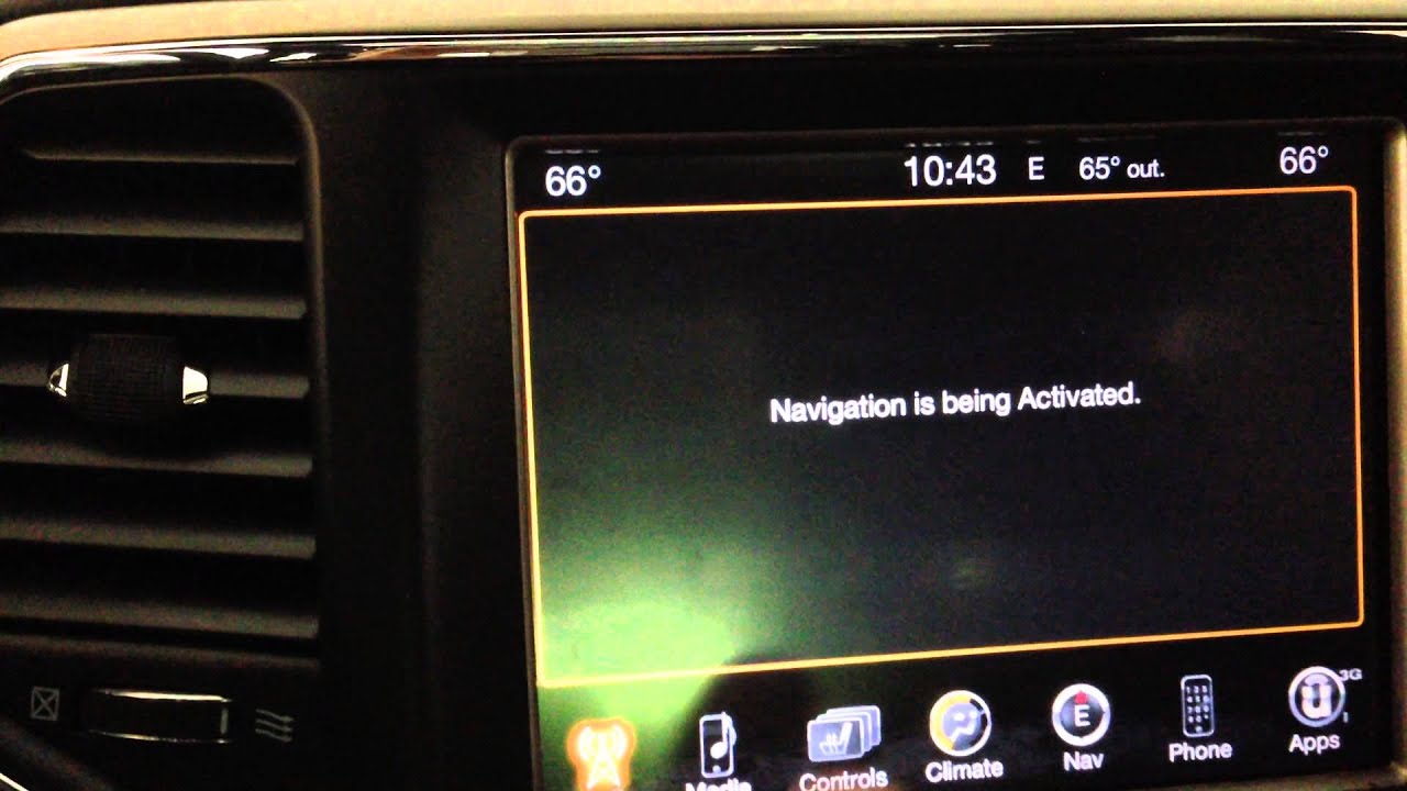 jeep uconnect navigation activation code